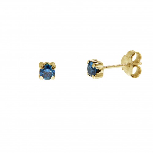 Boucle d'oreille en or 10kt. 12-3BO